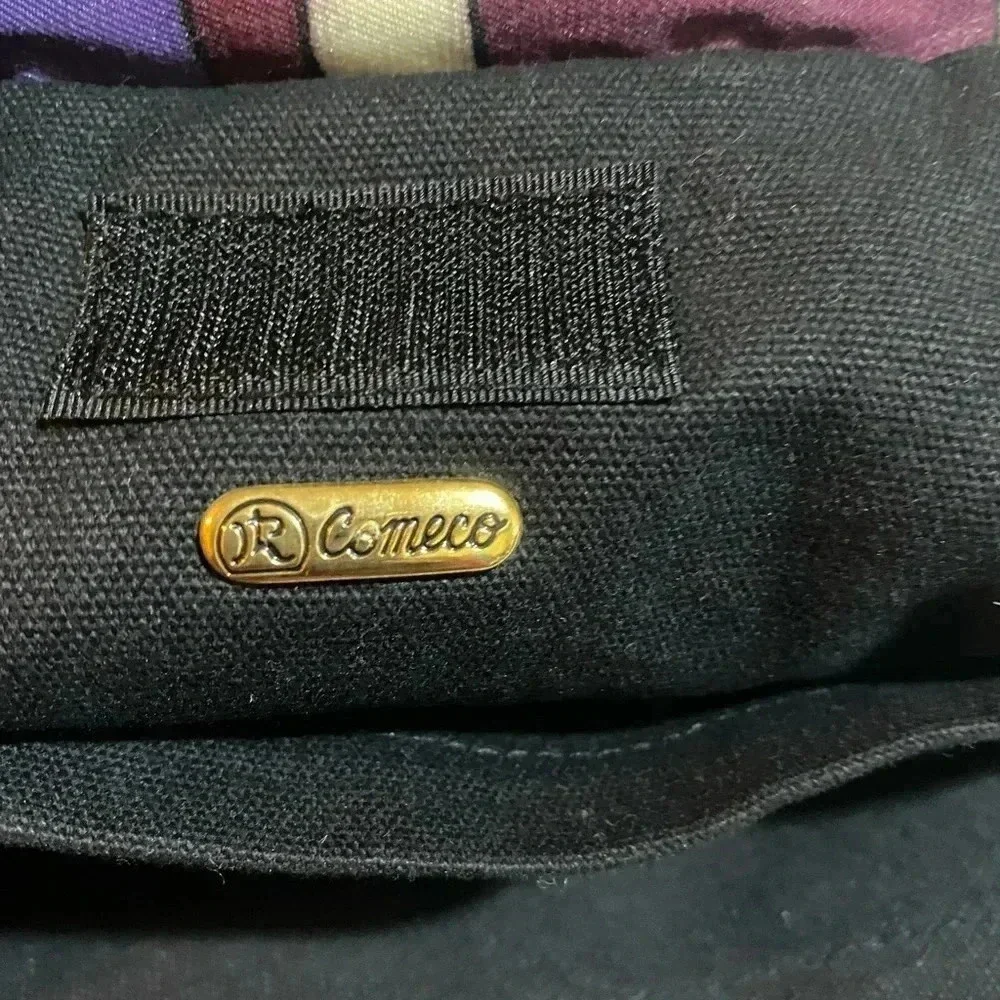 Comeco print nylon satchel handbag